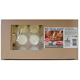 Risthò 5709 Tealight, wosk, plastikowy kubek, biały, jeden