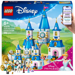 LEGO Disney Princess Zamek Kopciuszka i kareta (43275)