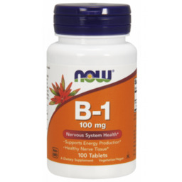 NOW B-1 100mg - 100 tabletek