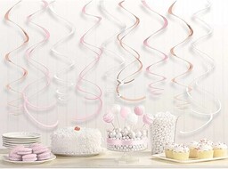amscan 670851 złote róże wiry dekoracje 55,8 cm