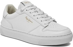 Sneakersy Pepe Jeans Camden Supra W PLS00002 Biały