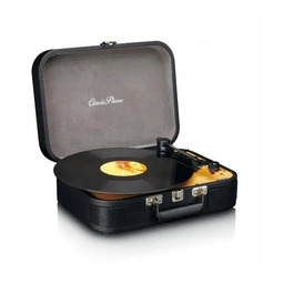 Gramofon Lenco TT-116BK Manualny paskowy Bluetooth Walizka Głośnik