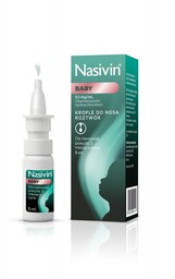 Nasivin Baby 0,01% krople do nosa