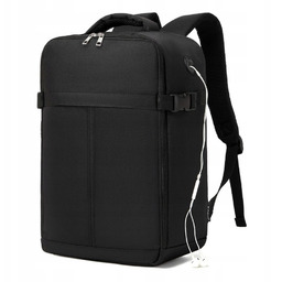 Plecak RYANAIR 40x30x20 czarny Kabinowy Podręczny Bagaż