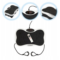 Platforma wibracyjna Trexo Sora czarny Os do ćwiczeń