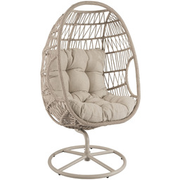 Fotel ogrodowy obrotowy Orta beżowy