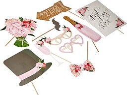 Ginger Ray Vintage Wedding Photo Booth Rekwizyty Boho