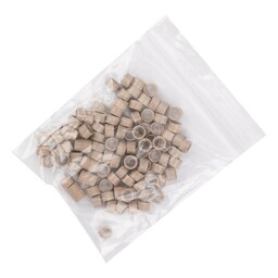 Mikroringi z silikonem do przedłużania włosów 5 mm