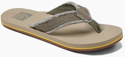 japonki męskie REEF TWINPIN FRAY Olive/Tan