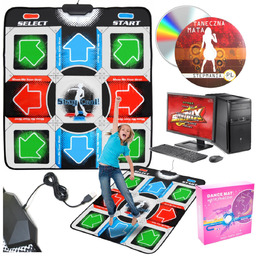 Mata Do Tańczenia Taneczna Laptop Pc Usb Stepmania