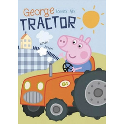 Pled Koc Kocyk polarowy Świnka Peppa GEORGE 100x140cm