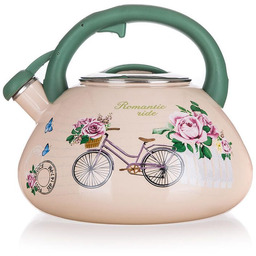 Banquet Czajnik emaliowany z gwizdkiem ROMANTIC RIDE 3