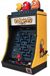 Klocki Konstrukcyjne Automat Do Gry Pac-Man Retro Zestaw