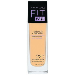 Maybelline Fit Me Luminous + Smooth Foundation 220