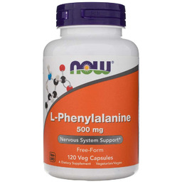 Now Foods L-Phenylalanine (L-Fenyloalanina) 500 mg - Suplement