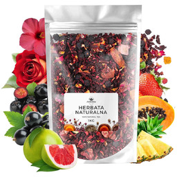 Herbata owocowa Truskawkowa Margarita 1kg truskawki hibiskus