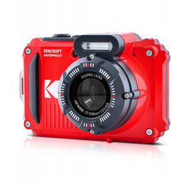 Aparat Kodak WPZ2 Czerwony akumulator karta 16GB karta