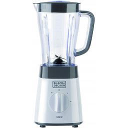 Blender kielichowy Black+Decker BXJB500E 500 W biały