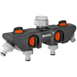 GARDENA Przyłącze kranowe z 4 wyjściami 3/4" 1"