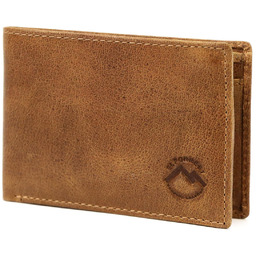 Pojemny Skórzany męski portfel EL FORREST z RFID