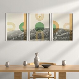 Pakamera Plakaty zestaw/tryptyk góry Karkonosze, nowoczesne, w stylu