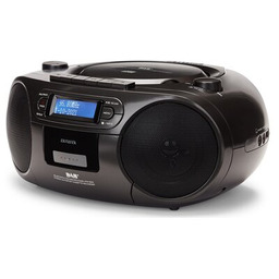 AIWA Radioodtwarzacz / Bombox BBTC-660DAB Czarny, Odtw. CD,