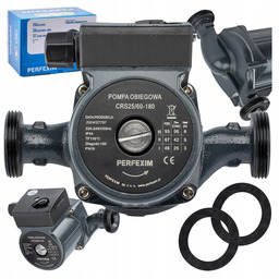 Pompa Obiegowa Cyrkulacyjna 3 Biegowa 25-60/180 Solidna Mocna