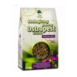 Ostropest plamisty ziarno, 200g DARY NATURY -> Odbiór
