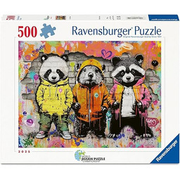 Erwachsenenpuzzle 500 Teile - Flauschige Freunde