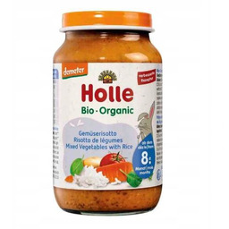 HOLLE Bio Danie dla niemowląt Risotto Warzywa