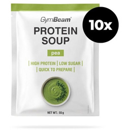 GymBeam Zupa proteinowa z groszku 10 x 55