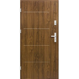 Drzwi zewnętrzne Elegance orzech 90 cm lewe Splendoor