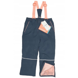 5.10.15. zimowe spodnie narciarskie z szelkami 116 dziewczynka