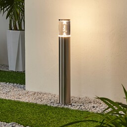 Zewnętrzna Lampa Lindby, Belen, metaliczny, metal, nowoczesny