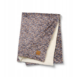Elodie Details Kocyk Pearl Velvet Blue Garden