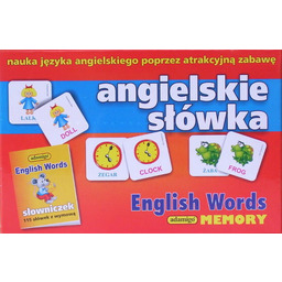 Adamigo, Memory, gra logiczna Angielskie Słówka