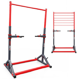 Drążek treningowy do podciągania stacjonarny do ćwiczeń+poręcz KSSL060/DIP