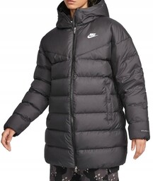 Kurtka zimowa damska puchowa z kapturem Nike Storm-Fit