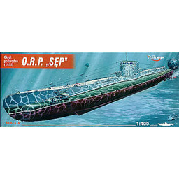 Mirage, Okręt podwodny Sęp, 1955, Model do sklejania,