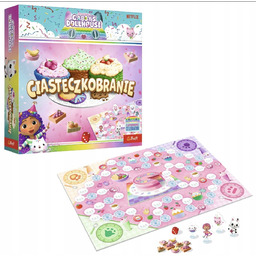 KOCI DOMEK GABI GRA CIASTECZKOBRANIE GRA PLANSZOWA