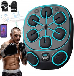 Trening Bokserski Tarcza Na Ścianie Bluetooth Trener Muzyka