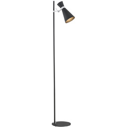 Lampa podłogowa industrialna czarna LUKKA 3895 Argon
