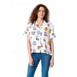 WRANGLER TOURIST SHIRT WHITE W5R3SE989 XL