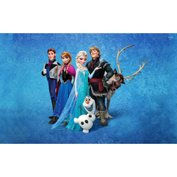 PUZZLE Frozen Kraina Lodu Elsa Olaf A3 252