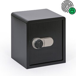 Sejf meblowy z czytnikiem linii papilarnych, 393 x