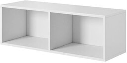 Szafka wisząca otwarta biała mat 113 cm Rock