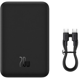 Powerbank Baseus Magnetic Mini 20000 mAh 20W Czarny