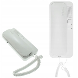 Unifon Cyfral Smart Biały Domofon Analogowy dwużyłowy Wielolokatorski