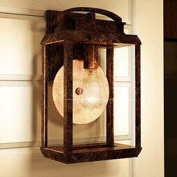 Zewnętrzna LAMPA elewacyjna QZ-BYRON-M Elstead QUOIZEL szklana OPRAWA