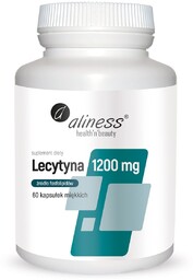 Aliness - Lecytyna 1200mg - Wsparcie Mózgu